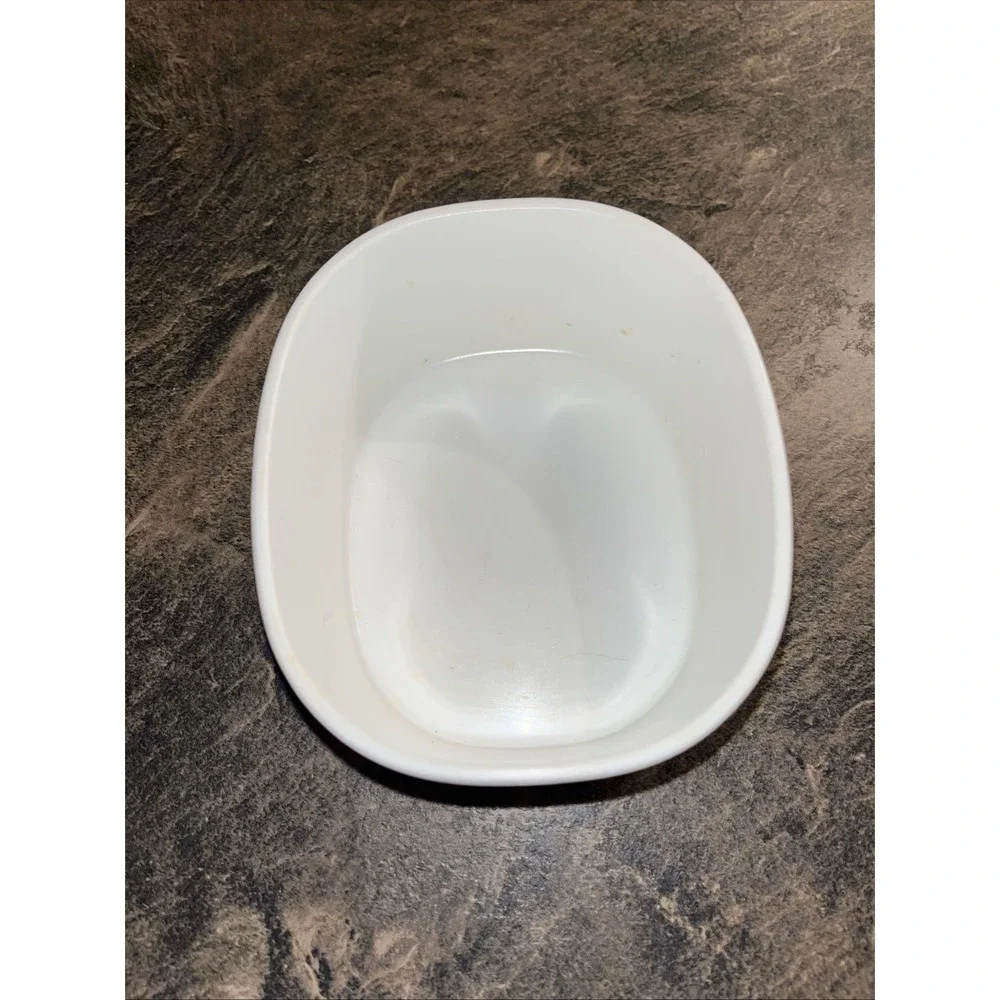 Vintage Deka Popeye Small Plastic Bowl - 1970s Ship Boat Design - Dip/Snack Bowl